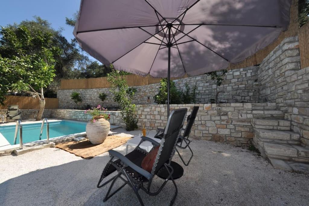 Villa Paxos Adamantia With Private Pool Gáiosz Kültér fotó